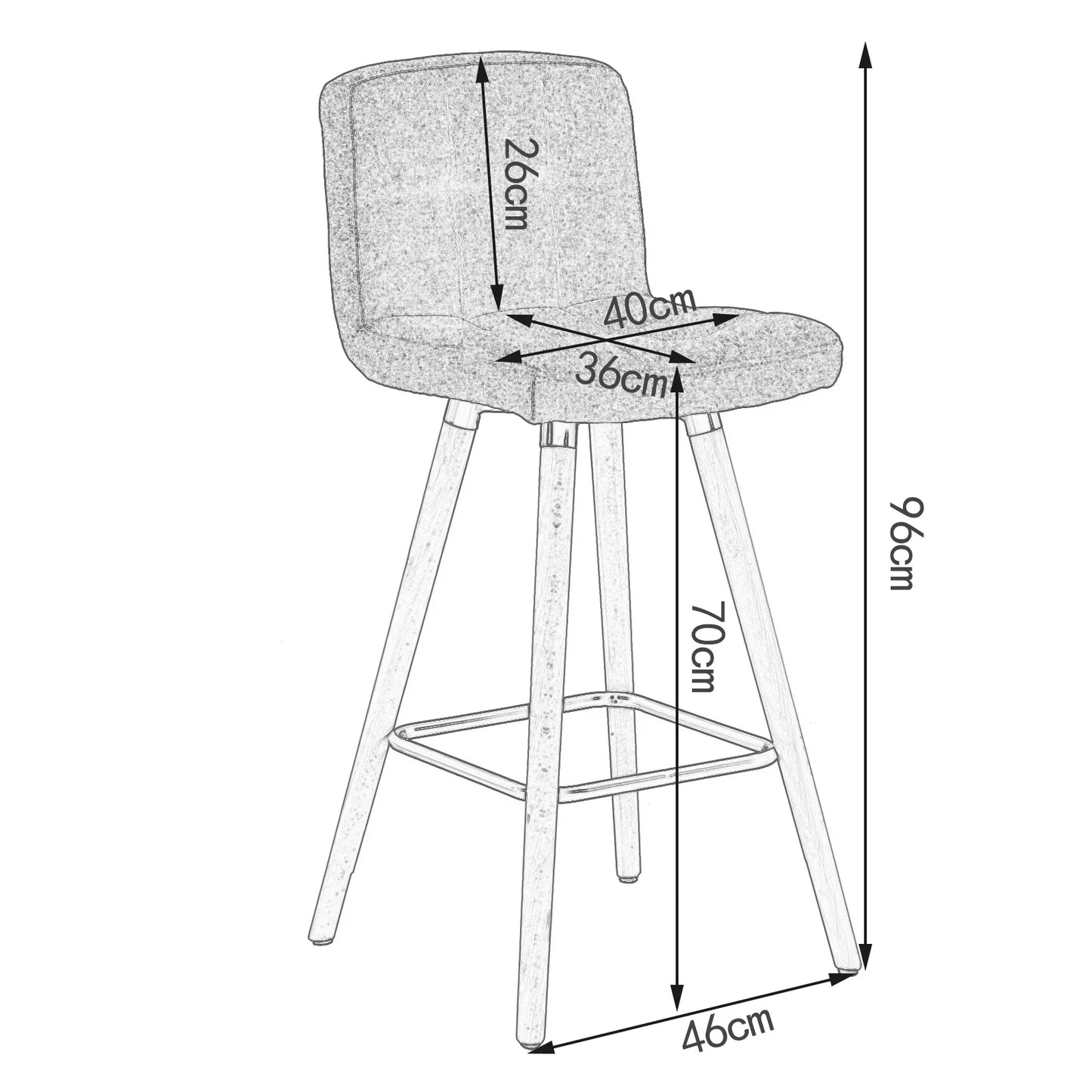 Chaise Haute Cuisine Confortable - ConfortPlus