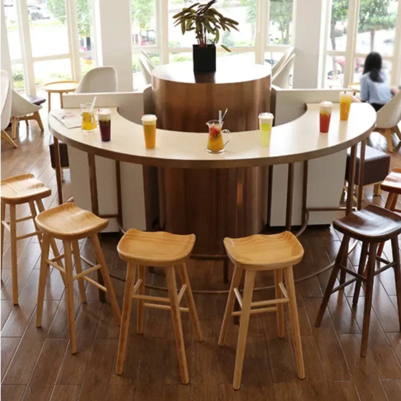 Chaises Hautes en Bois Nordic Bar - Barwood