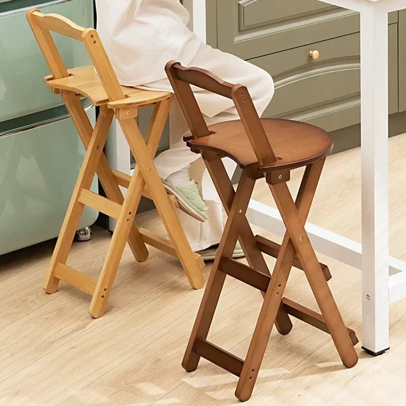 Chaises Hautes en Bois Pliable - Pratika