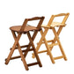 Chaises Hautes en Bois Pliable - Pratika